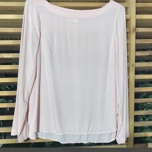 Anthro Soft Pink NWOT Rayon Top Tunic M Blouse Shirt